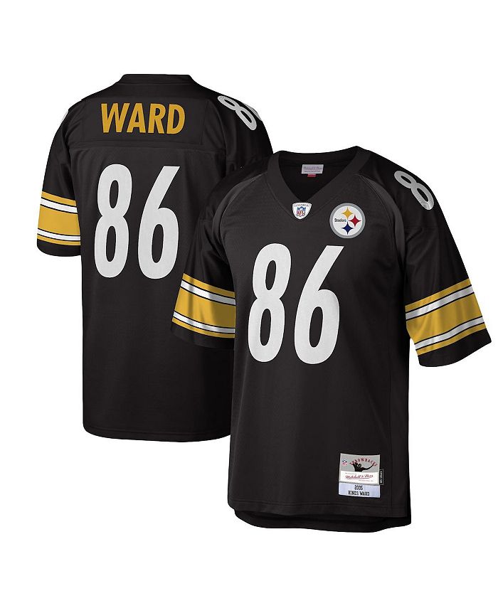 Mitchell & Ness Men's Hines Ward Black Pittsburgh Steelers Legacy