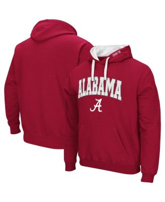 Men's Crimson Alabama Crimson Tide Big and Tall Arch & Logo 2.0 Pullover Hoodie
