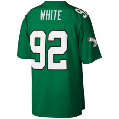 Men's Reggie White Kelly Green Philadelphia Eagles Legacy Replica Jersey