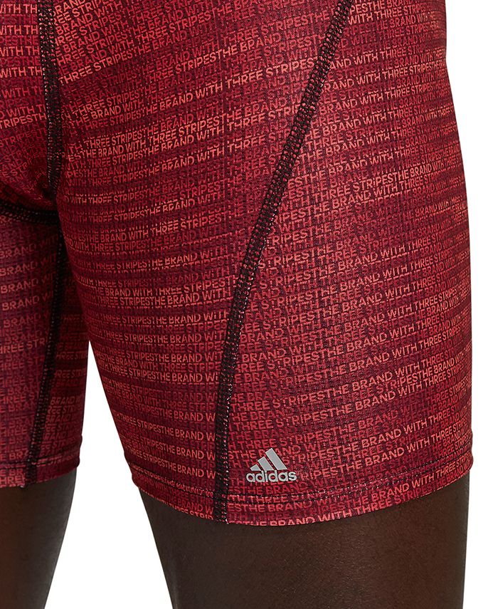 adidas Men's Sport Performance Mesh Boxer Brief Underwear (3-pack