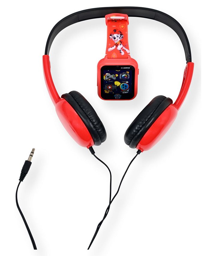 Nickelodeon Unisex Paw Patrol Kids 26 Games Multi Silicone Strap Interactive Smart Watch with