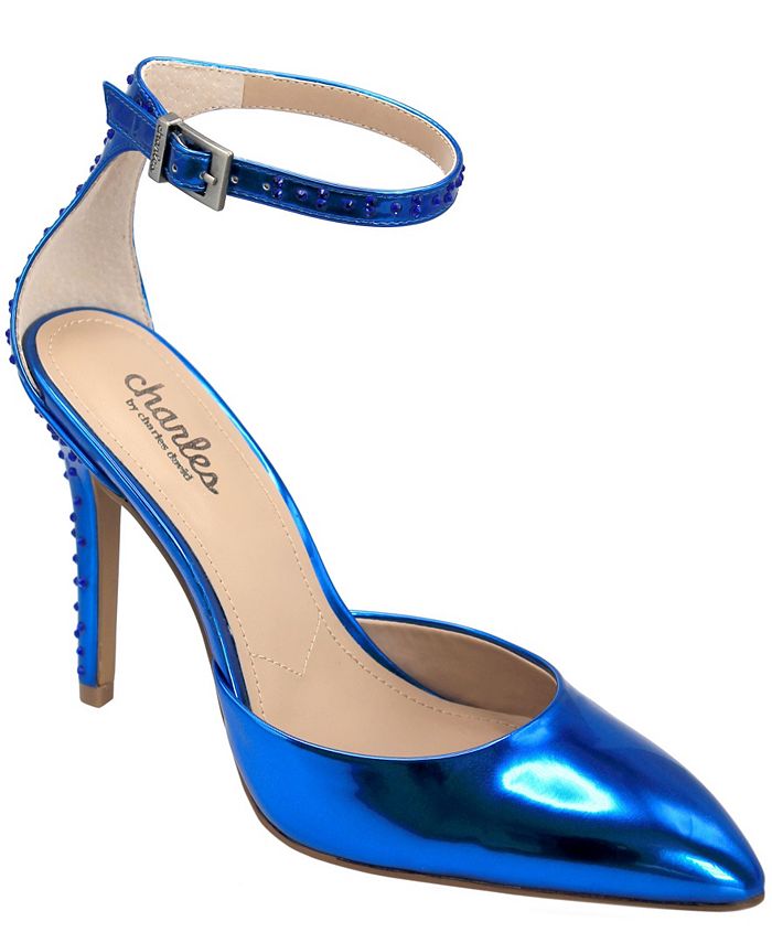 charles by charles david studded croco embossed pumps