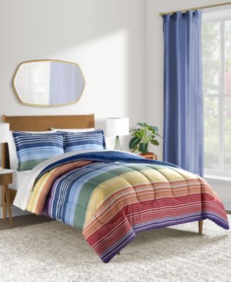 Sunham - Rainbow Ombr&eacute; Comforter Sets
