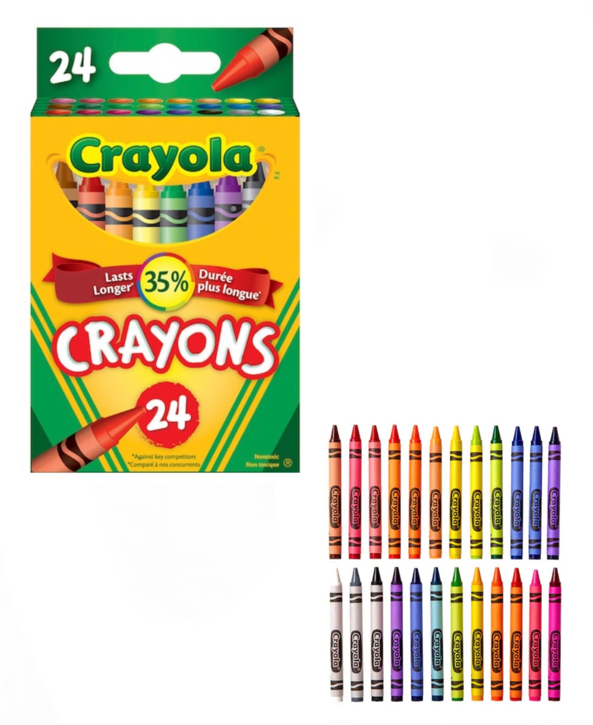 Crayola- My 24 Crayons - Multi Colored