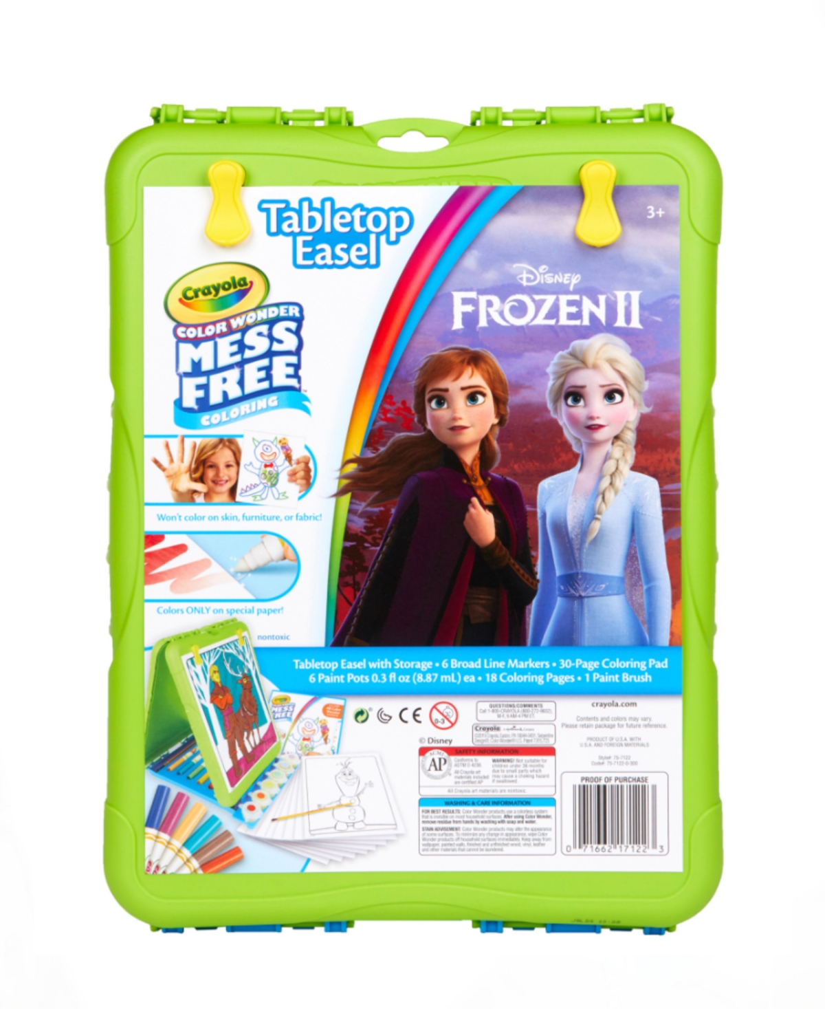 Crayola- Frozen 2 Easel Travel System - Multi Colored