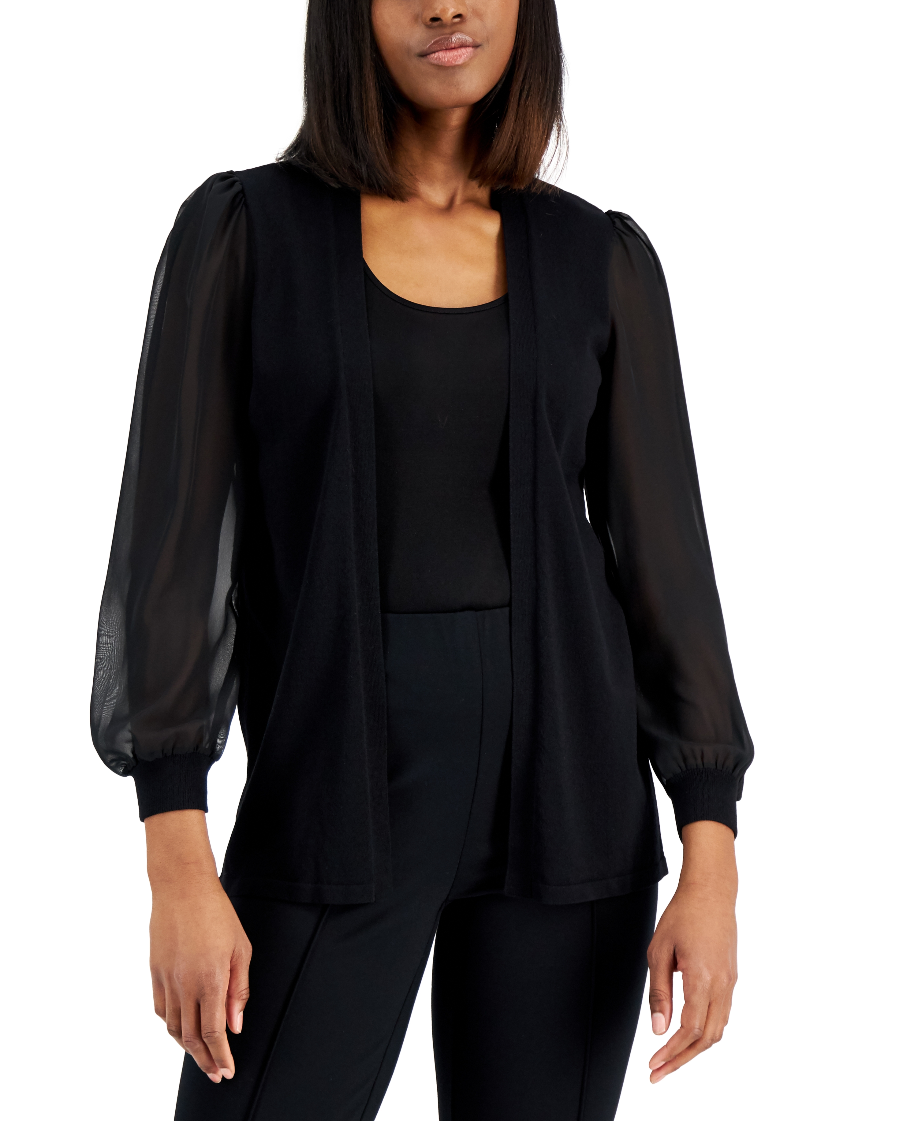 Alfani open front cardigan store
