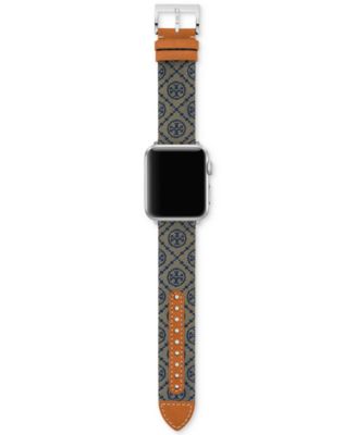 ★人気★TORY BURCH Monogram Print Apple Watch Watchband T Monogram Band for Apple Watch®: Women's Designer Smart