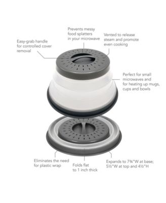 Collapsible Microwave Cover 3-Pc. Set