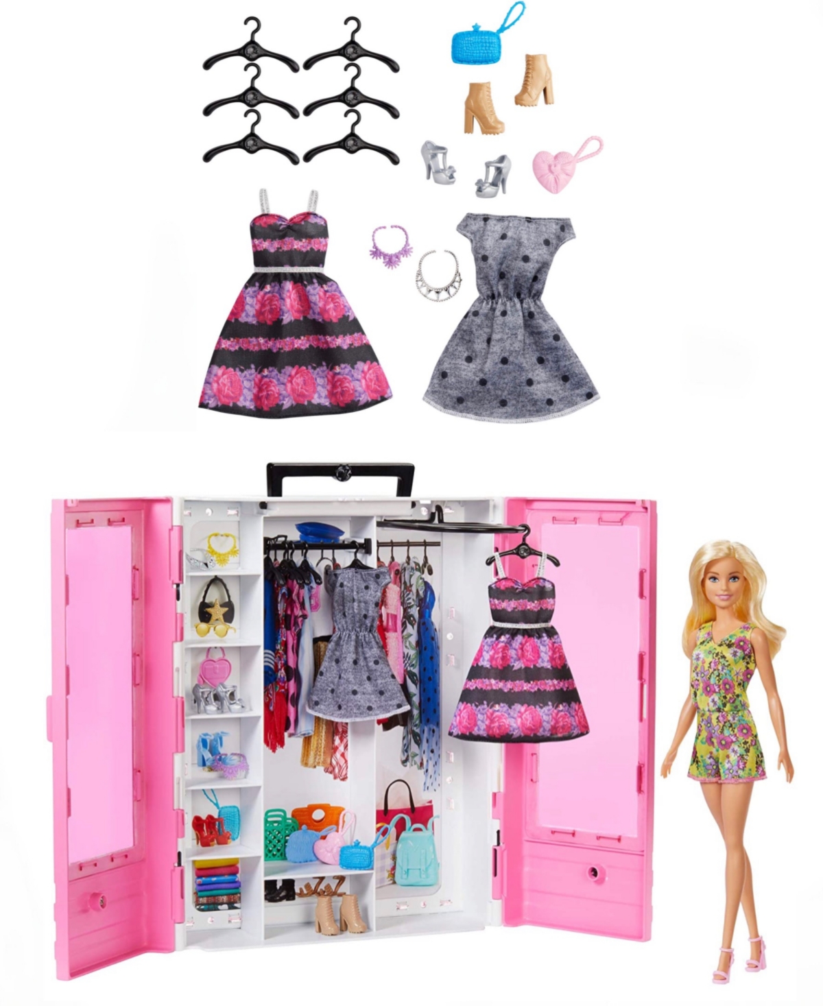Slim Oxide Zichtbaar Barbie Fashionistas Ultimate Closet Doll and Accessories & Reviews - All  Toys - Macy's