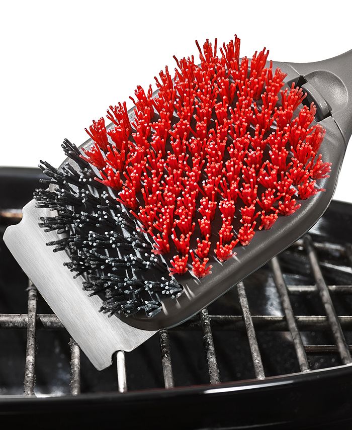 Safe/Clean Ceramic Nylon Grill Brush with Scraper - Metal Bristle Free, 1 -  Ralphs