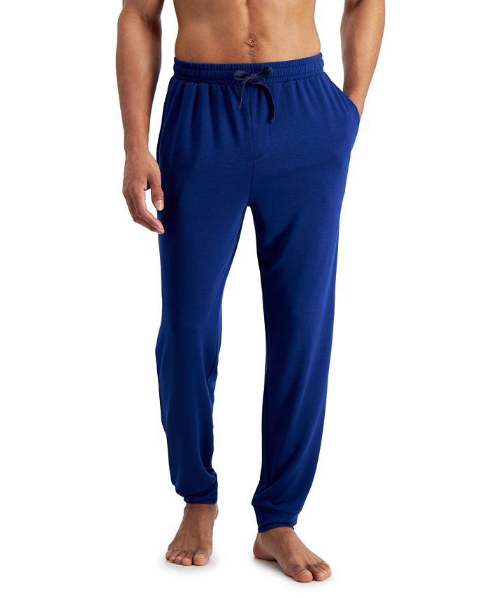 Club Room Men's Lightweight Terry Jogger Pajama Pants, Created for Macy