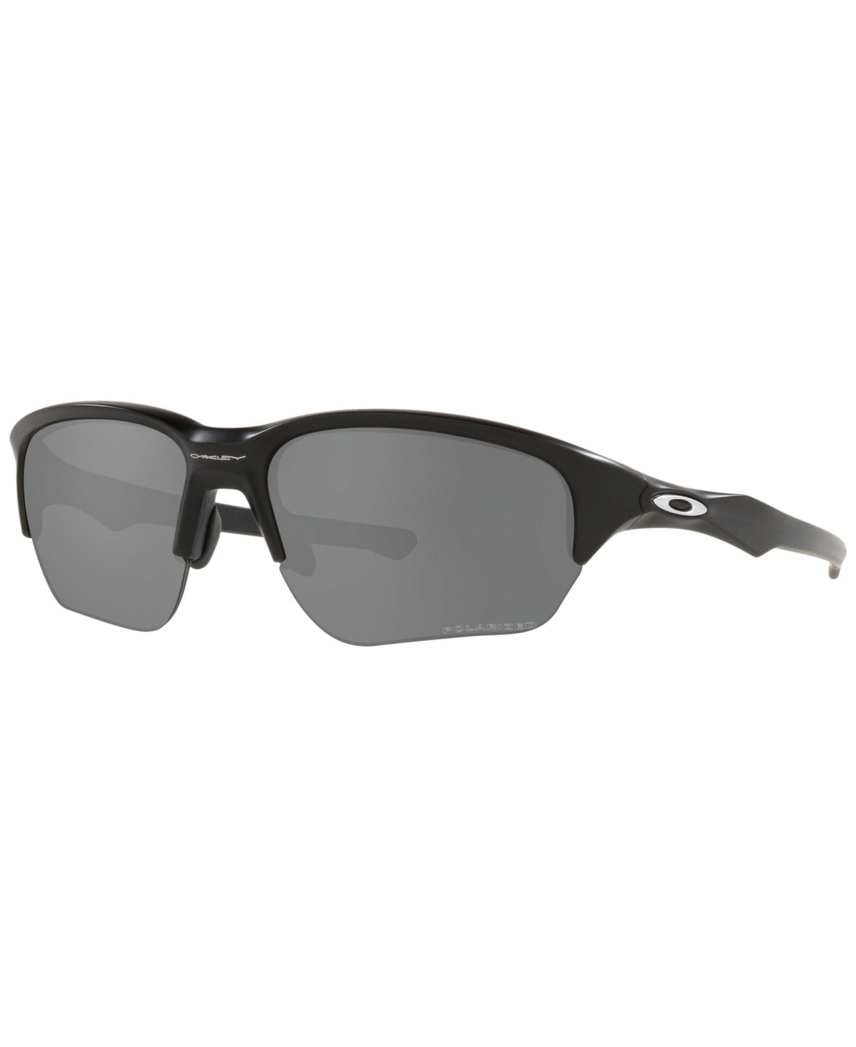 Oakley Men's Polarized Sunglasses, Oo9363 Flak Beta In Matte Black,black Iridium