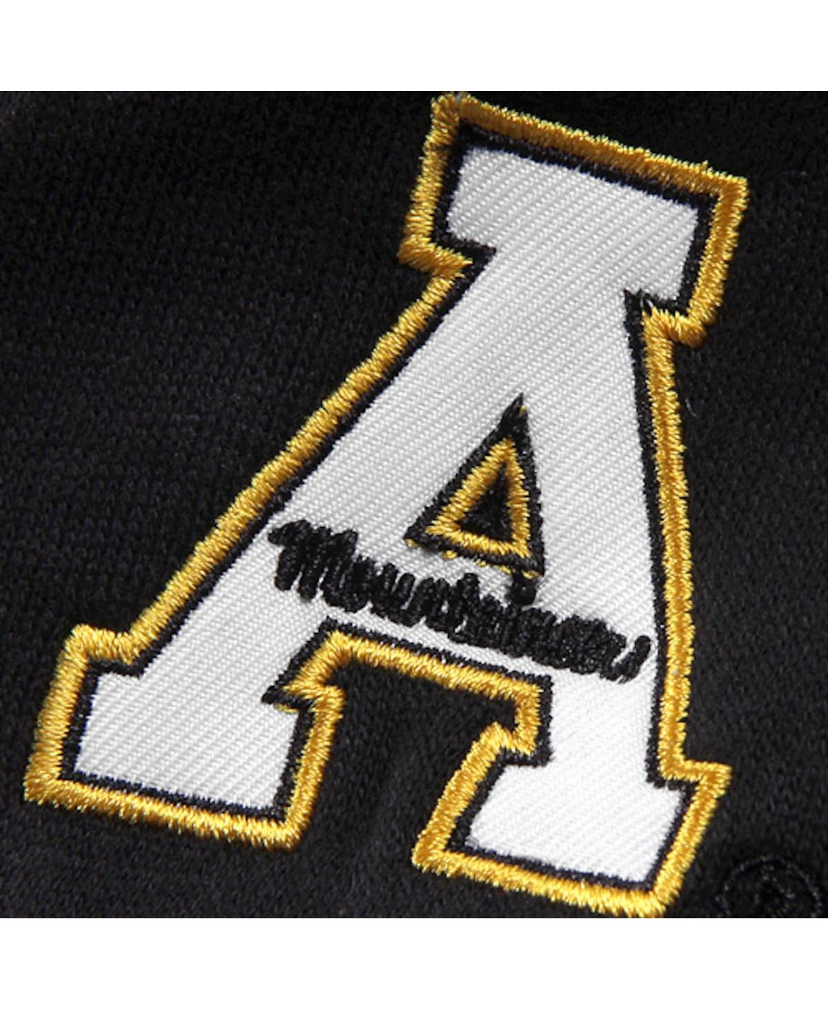 Women's Stadium AthleticAppalachian State Mountaineers Arched Name Full-Zip Hoodie - Black