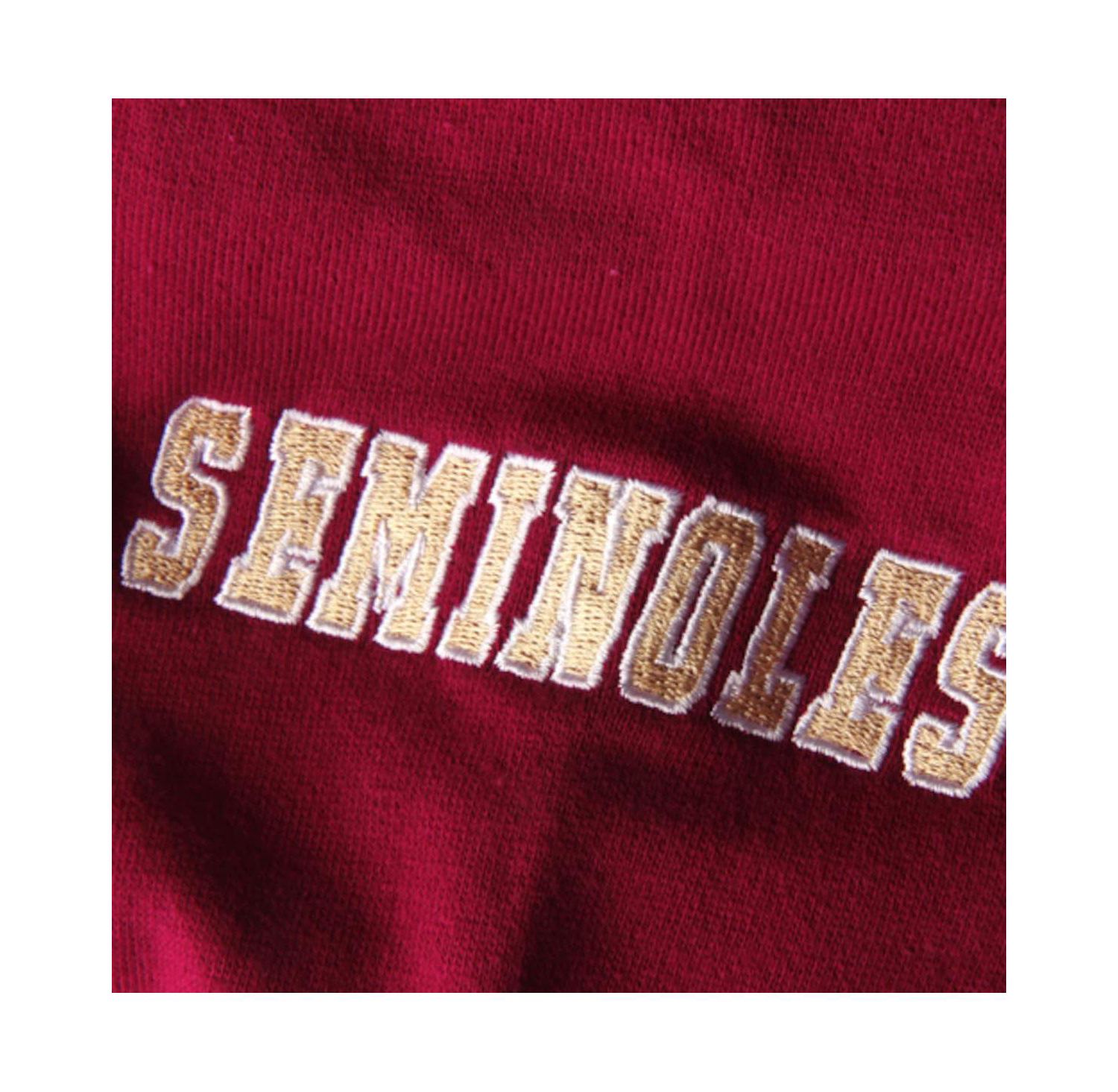 Women's Garnet Florida State Seminoles Big Logo Pullover Hoodie