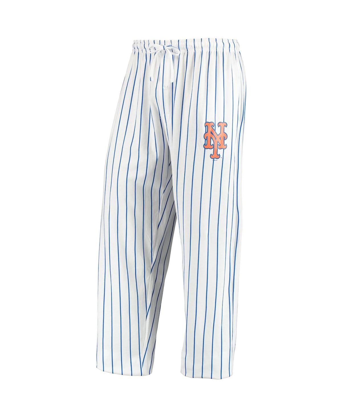 Men's White, Royal New York Mets Vigor Lounge Pant - White, Royal