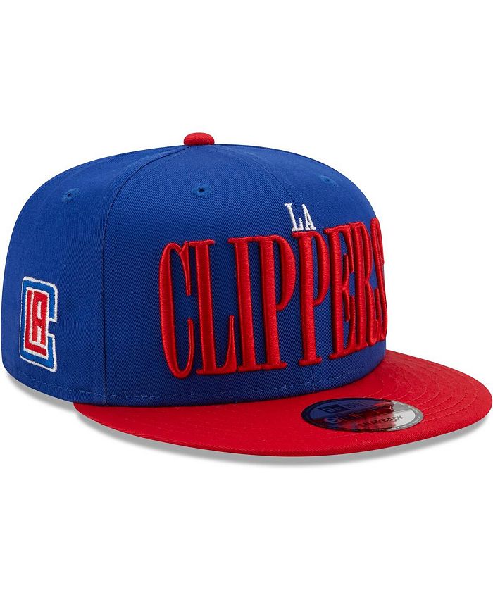New Era Men's Royal LA Clippers Team Title 9FIFTY Snapback Hat - Macy's