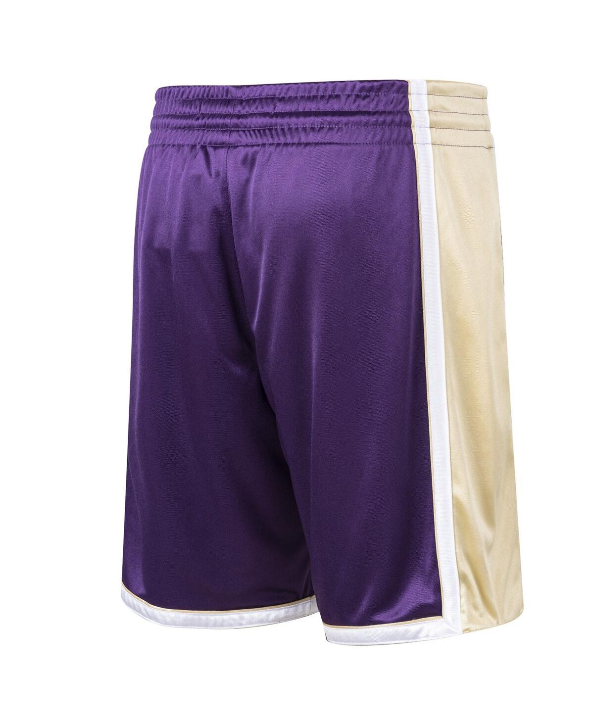 Men's Kobe BryantLos Angeles Lakers Hall of Fame Class of 2020 Authentic Hardwood Classics Shorts - Purple