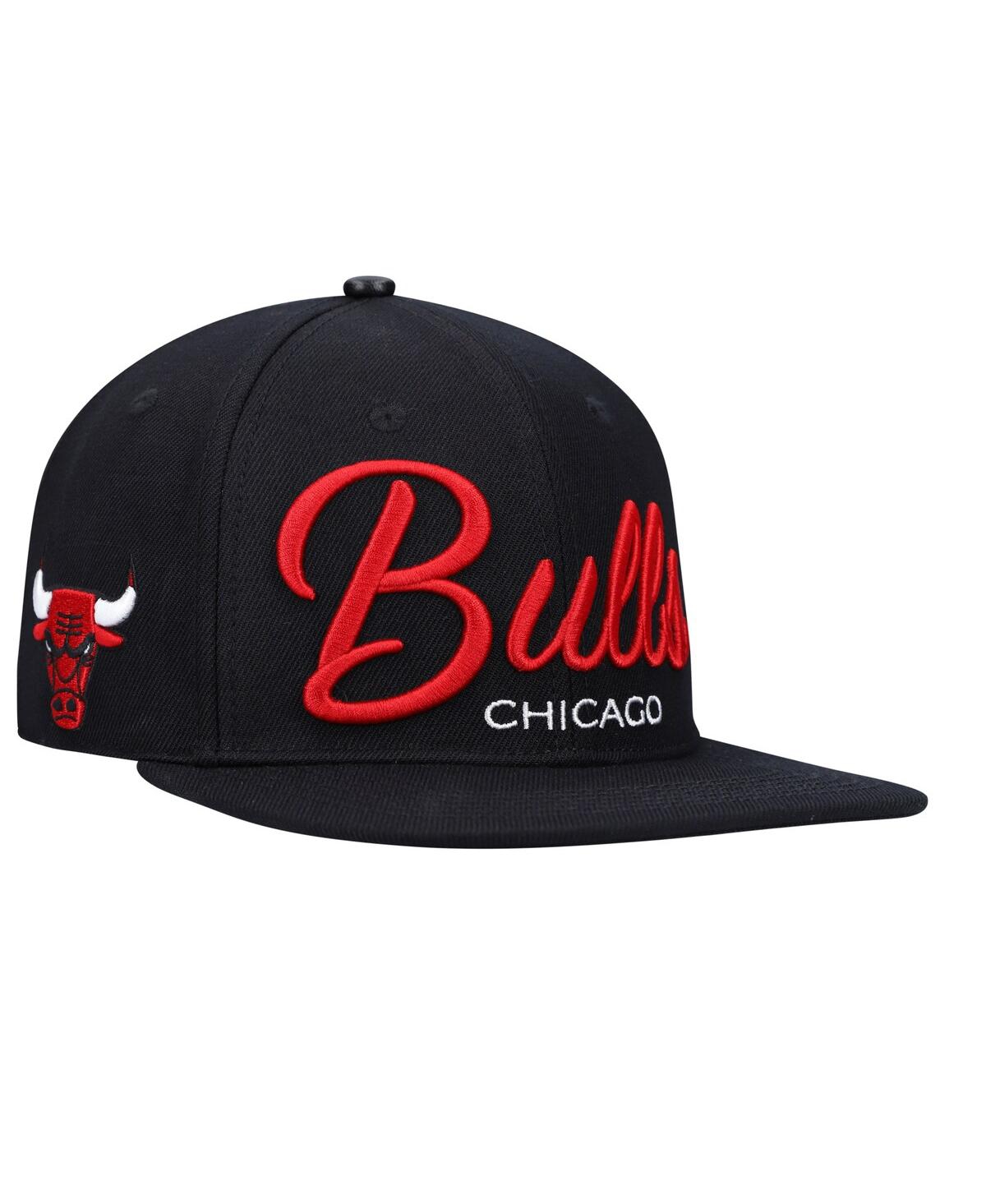 chicago bulls script snapback