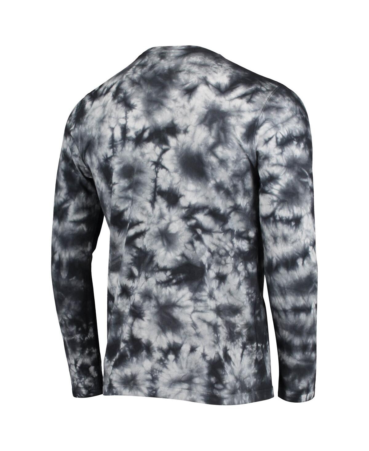 Men'sLas Vegas Raiders Tie-Dye Long Sleeve T-shirt - Black