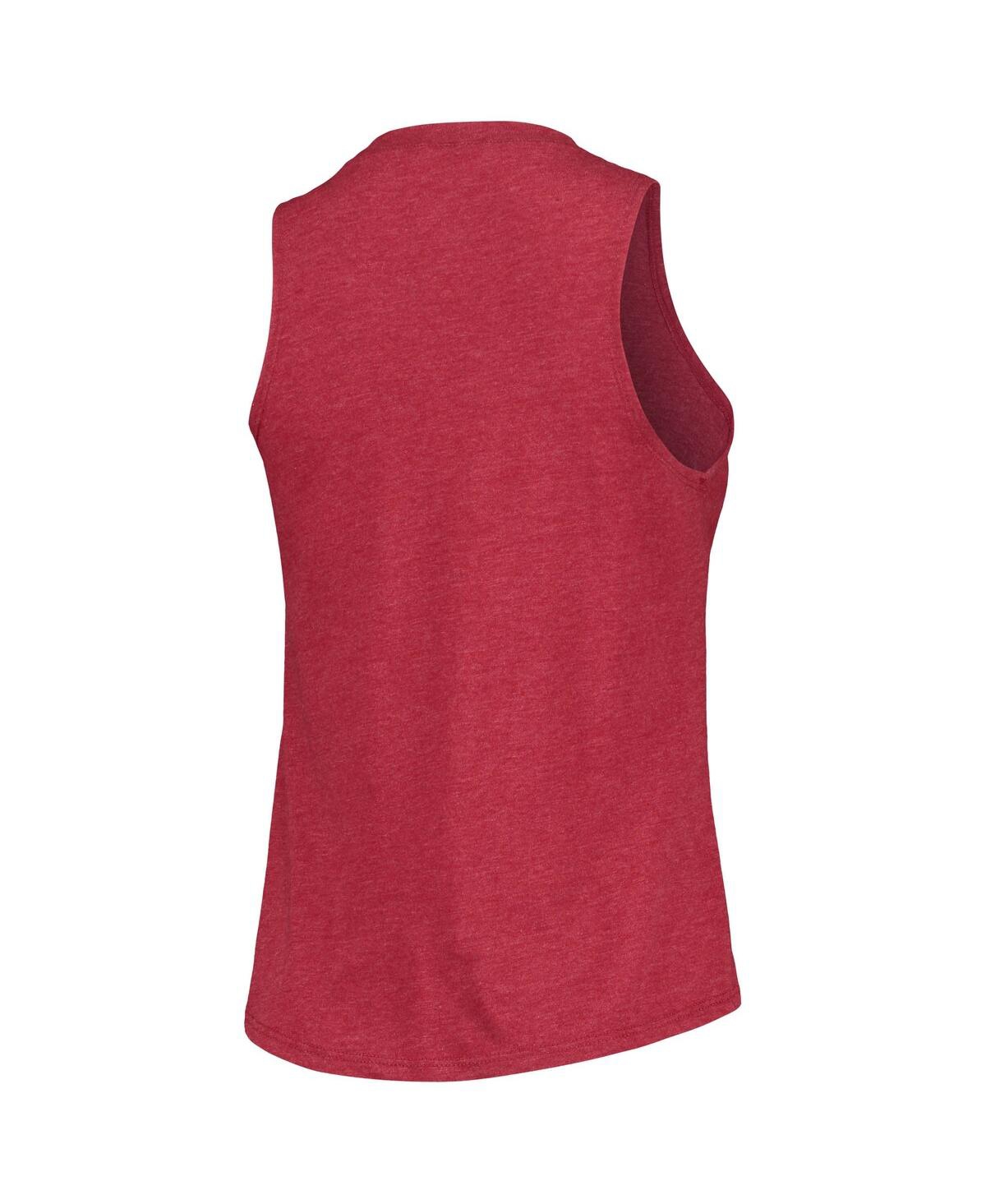 Concepts Sport Women's Maroon, Gold Arizona State Sun Devils Team Tank Top And Pants Sleep Set In Maroon,gold-tone
