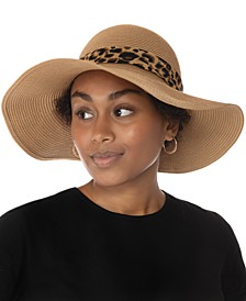 Removable Tie Packable Floppy Hat, Created for Macy's