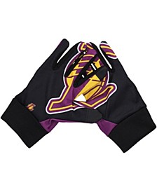 Men's Los Angeles Lakers Palm Logo Texting Gloves