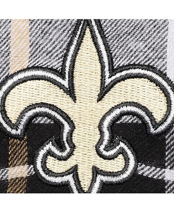 Women's Concepts Sport Black/Gold New Orleans Saints Accolade Flannel Pants