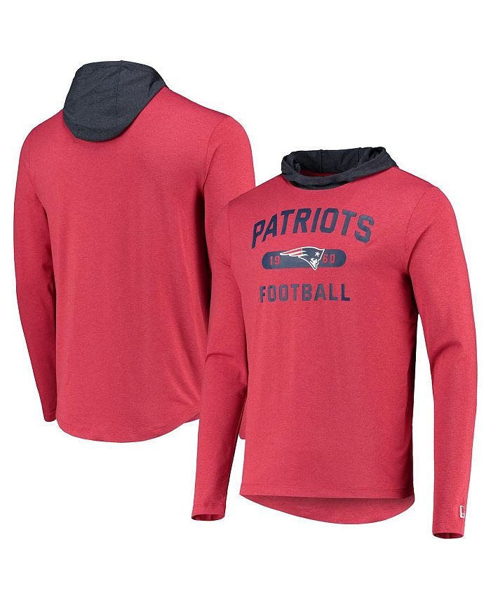 New England Patriots Youth Fan Gear Prime Pullover Hoodie - Navy