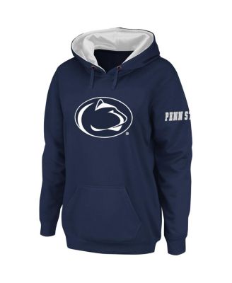 Women's Navy Penn State Nittany Lions Big Logo Pullover Hoodie