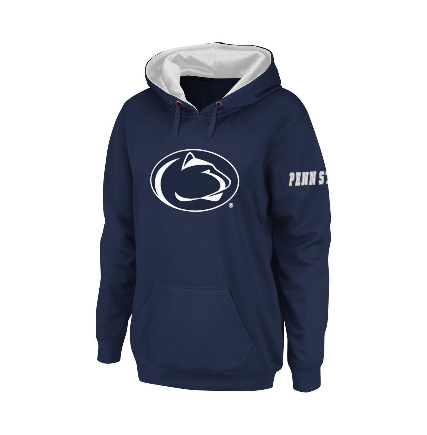 Женское худи Stadium Athletic Navy Penn State Nittany Lions Big Logo Pullover — фото 3
