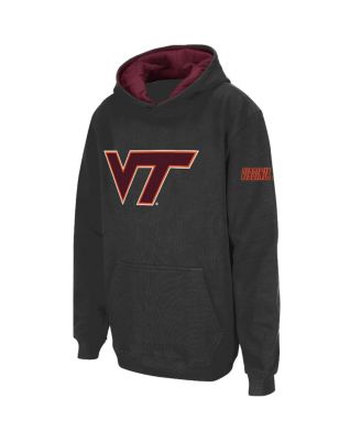 Big Boys Virginia Tech Hokies Big Logo Pullover Hoodie