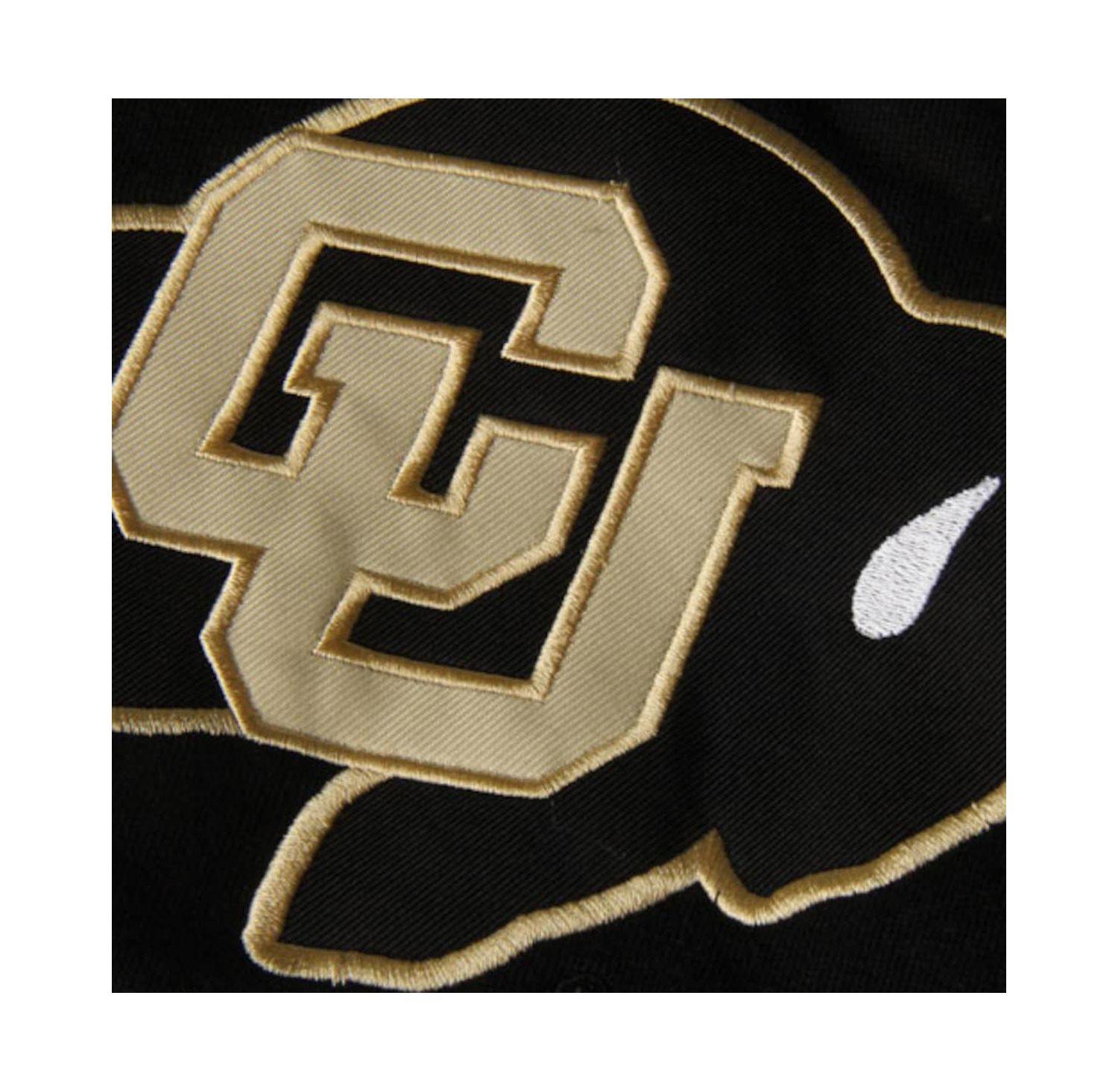 Women's Black Colorado Buffaloes Big Logo Pullover Hoodie