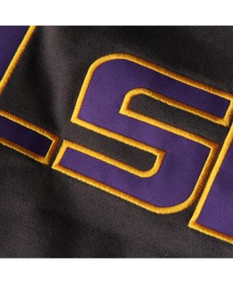 Big Boys Charcoal LSU Tigers Big Logo Pullover Hoodie