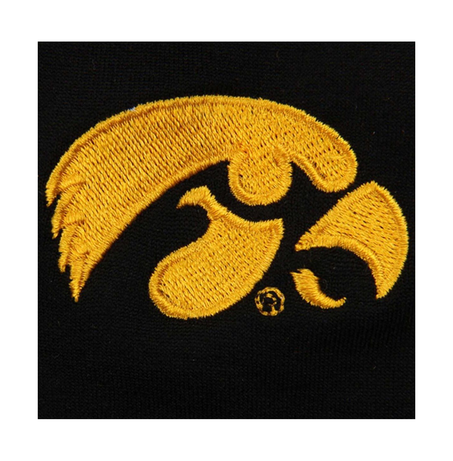 Женские леггинсы ZooZatz Black Iowa Hawkeyes Fleece — фото 3