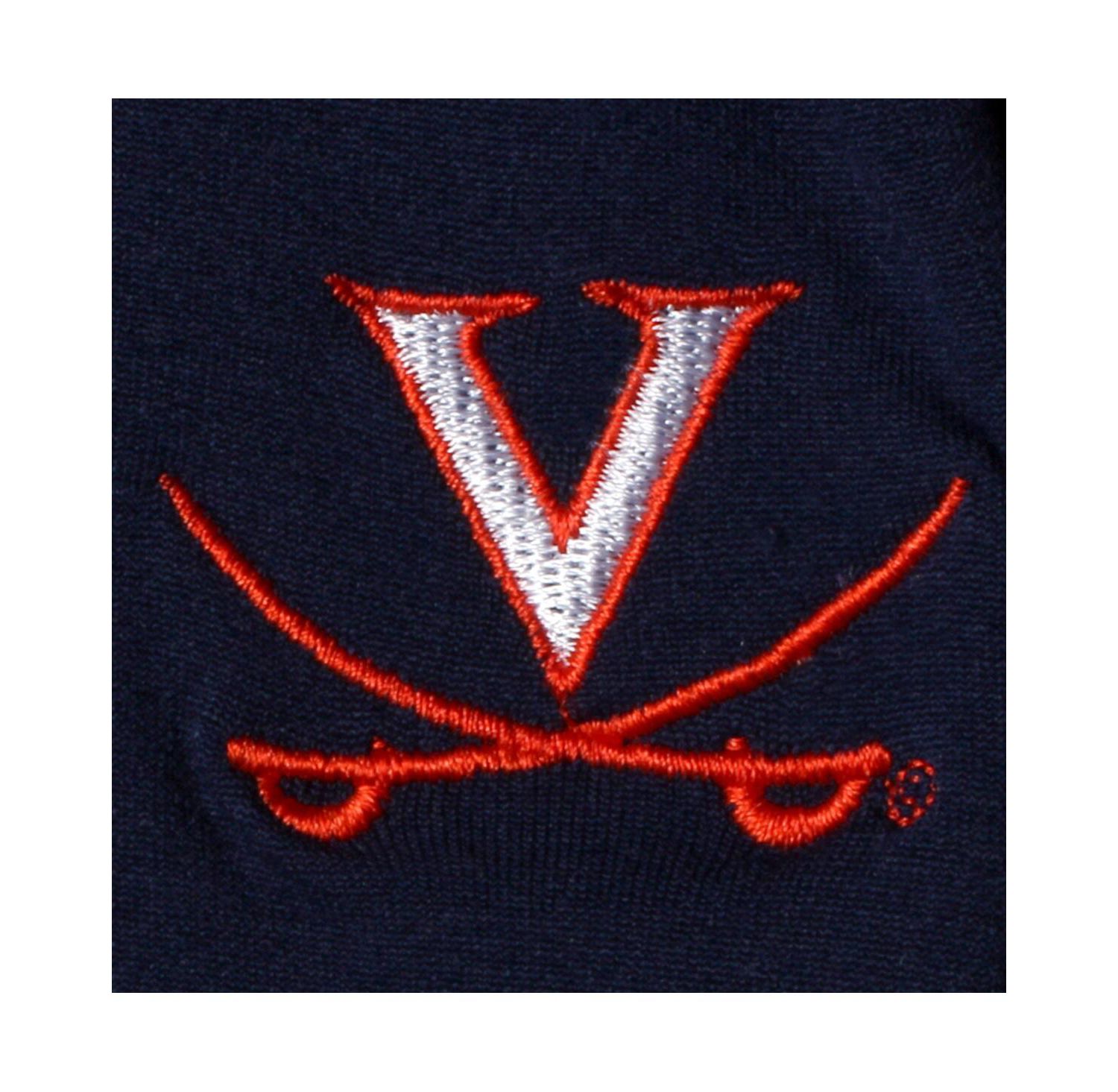 Women's Navy Virginia Cavaliers Fleece Leggings