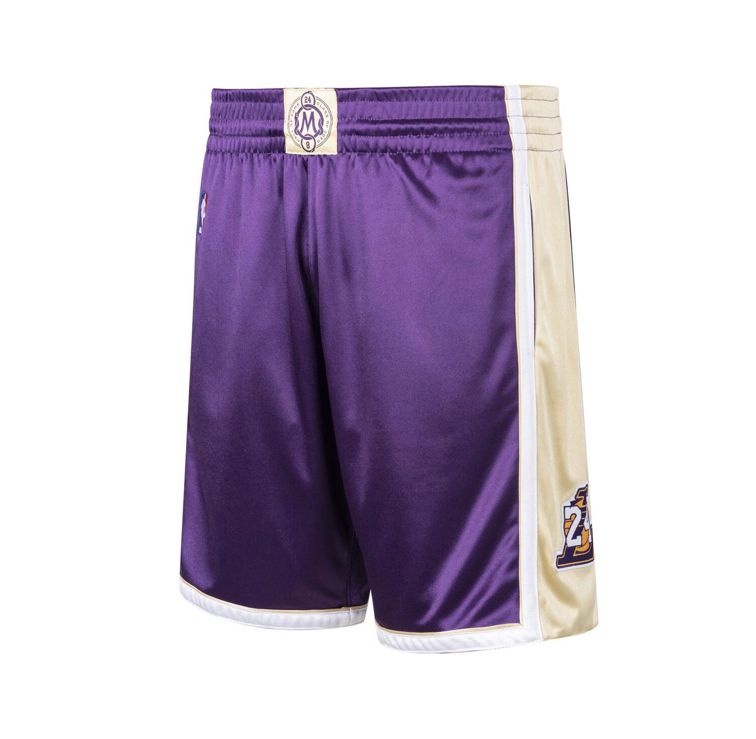Men's Kobe Bryant Purple Los Angeles Lakers Hall of Fame Class of 2020 Authentic Hardwood Classics Shorts