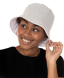 Reversible Pin Dot Bucket Hat, Created for Macy's
