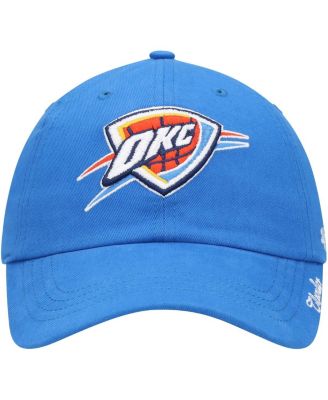 Women's Blue Oklahoma City Thunder Miata Clean Up Logo Adjustable Hat