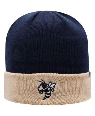Top of the World Men's Navy and Gold Georgia Tech Yellow Jackets Core 2-Tone Cuffed Knit Hat