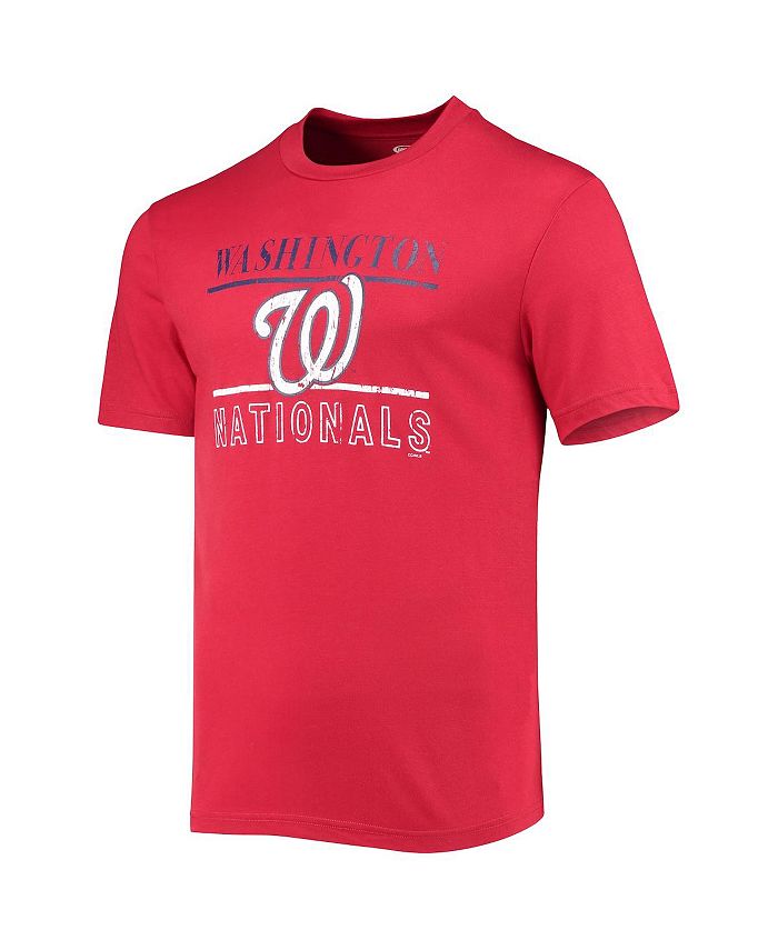 Concepts Sport Men's Red, Navy Washington Nationals Lodge T-shirt and ...