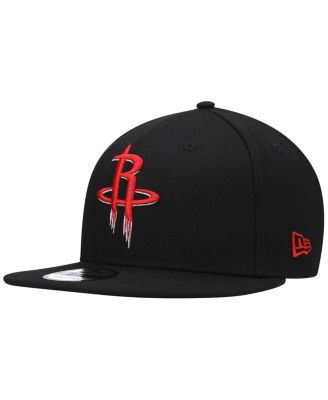 Men's Black Houston Rockets Team Color Pop 9FIFTY Snapback Hat - Macy's