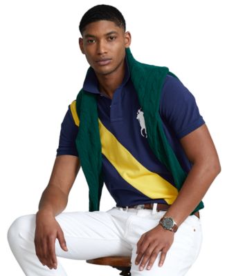 Macy's polo shirts slim fit online