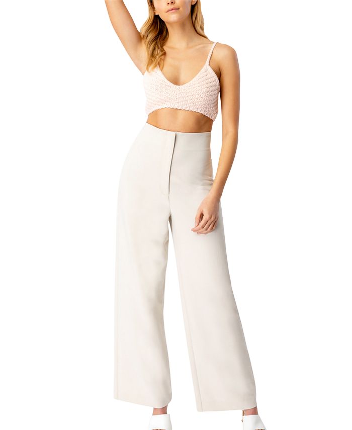 Bardot Anna High-Waist Pants - Macy's