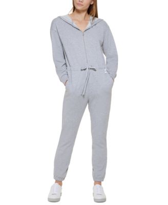 calvin klein gray jumpsuit