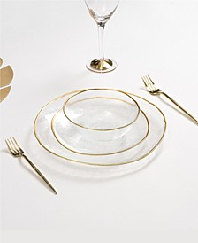Clear Salad Plate, Set of 4