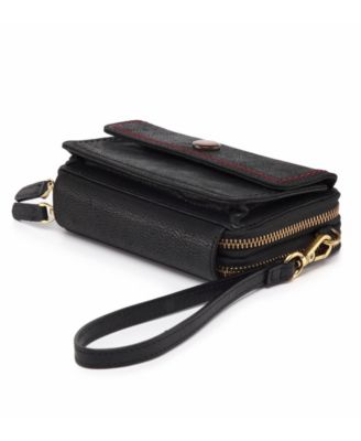Women's Genuine Leather Northwood Crossbody Wallet