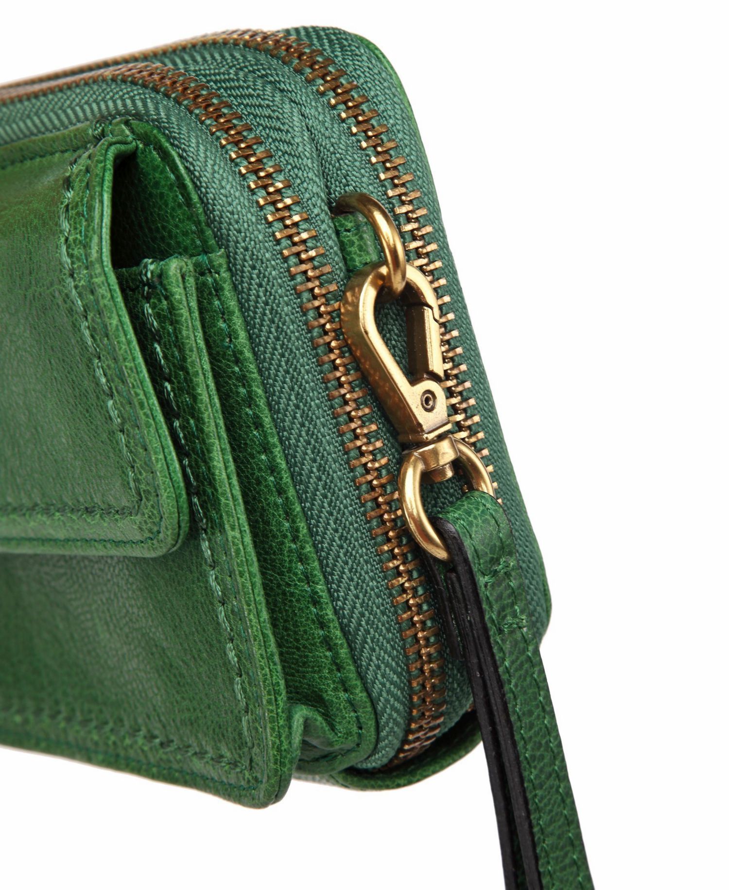 Northwood Mini Leather Crossbody Wallet