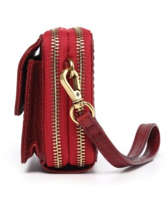 Northwood Mini Leather Crossbody Wallet