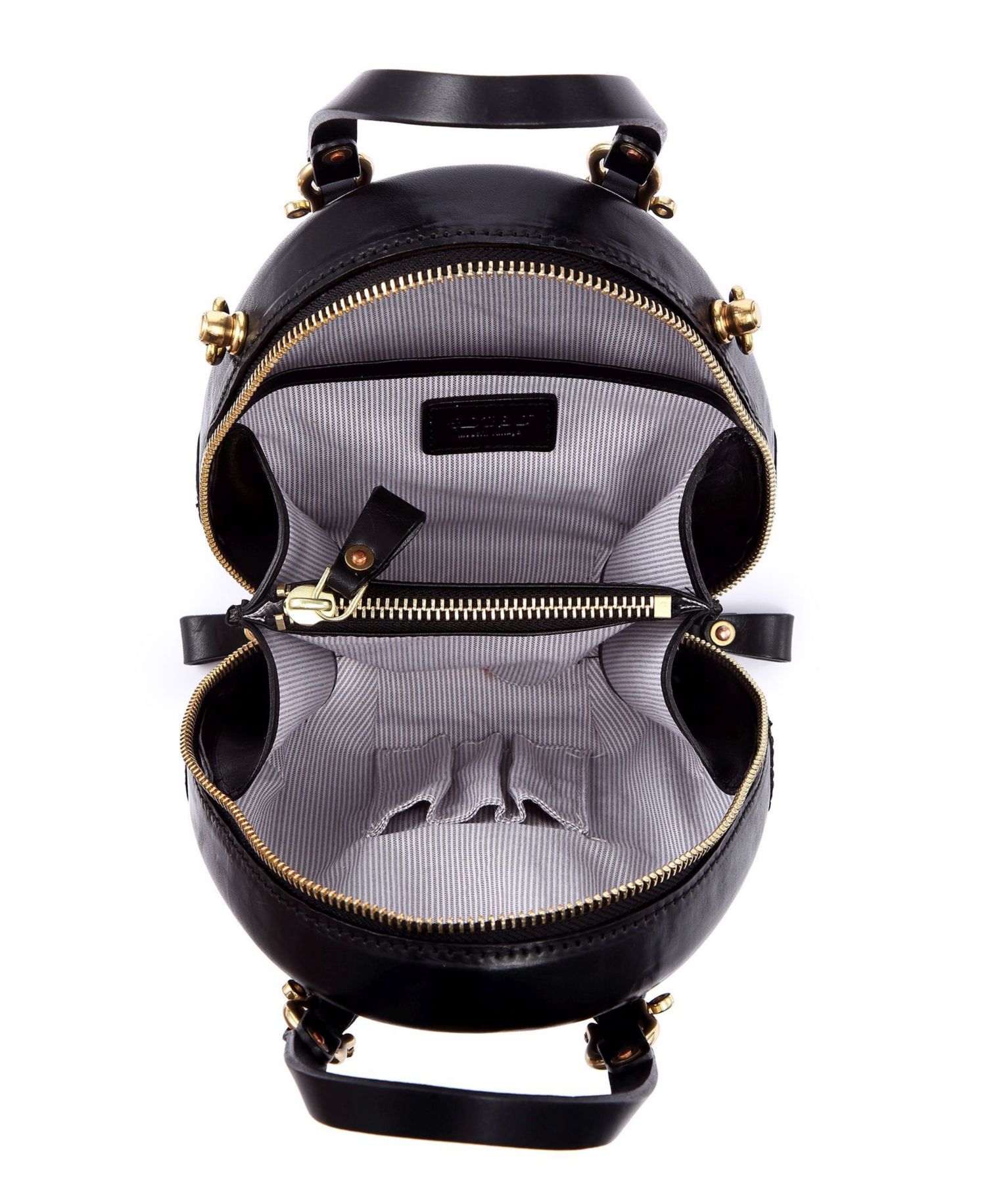 Women's Genuine Leather Fairy Lantern Mini Satchel