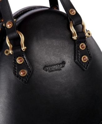 Women's Genuine Leather Fairy Lantern Mini Satchel